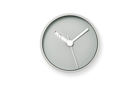 Extra Normal Clock / RM24-07 壁掛け時計 時計 Lemnos レムノス インテリア 民芸品 工芸品 工芸 伝統技術 壁掛け WH(ホワイト)