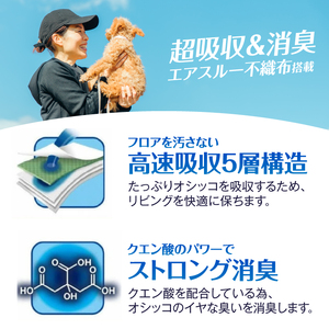 ペットシーツ ネオシーツセレブ ワイド160枚 (40枚×4袋) 高速シャットアウト吸収 大容量 高品質 ストロング消臭 クエン酸 足漏れ防止 犬 猫 ペット 日用品 コーチョー 富士市 [sf002