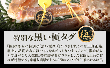 ≪浜茹で≫越前がに 極（生で1.5kg以上） × 1杯【雄 ズワイガニ 越前ガニ 姿 ボイル 冷蔵 かに カニ 蟹 福井県】【3月発送分】希望日指定可 備考欄にメールアドレスをご記入ください [e43