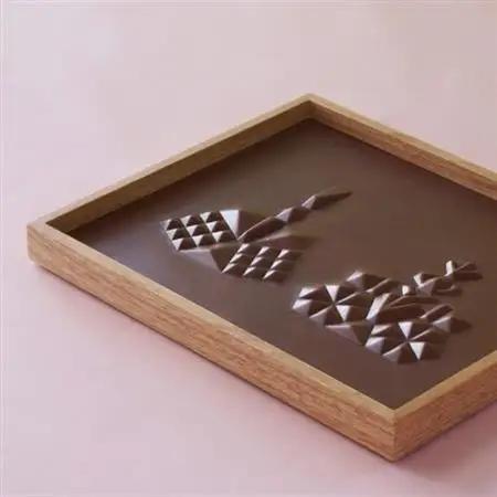 colm ひな人形 キャメル「本革を立体成型してつくった現代のインテリアに馴染むひな人形」_雑貨     雑貨・日用品  家具・インテリア _【1501334】