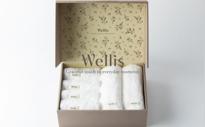 
                  Wellis【極上の肌心地】ウォッシュタオル4枚・フェイスタオル2枚　ギフトセット　ナチュラルホワイト（009_5037_01）
                