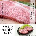 【ふるさと納税】熊本県産黒毛和牛セットA　サーロイン900g＋ヒレ360g