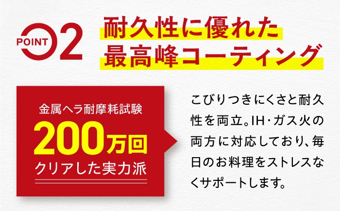 フライパン 深型 セット 20cm 26cm IH対応 IH ih 1人用