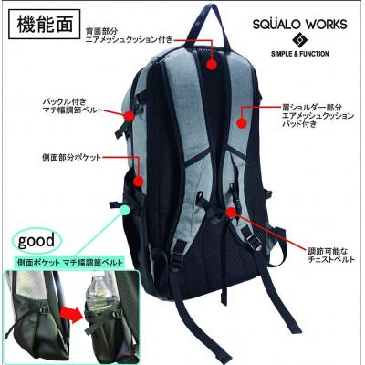 ふるさと納税 守谷市 MD リュックサック ブラック MD01-013 メンズ 黒色 32L |  | 02
