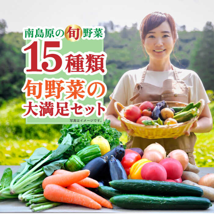 【産地直送】季節の野菜 詰め合わせ 15種類 セット【ふるさと企画】 SBA023_イメージ1