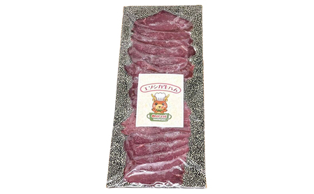 鹿肉 北海道 厚岸産  生ハム スライス 80g エゾシカ
