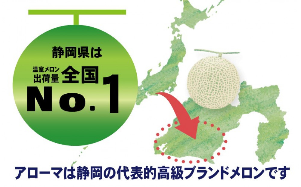 【通年出荷】アローマメロン 白等級(大玉) 5玉入