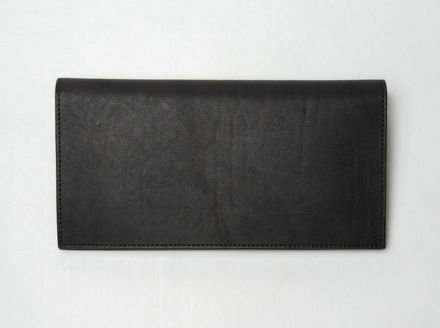 徳島で染め上げた革製品【泥染】長財布−long wallet−