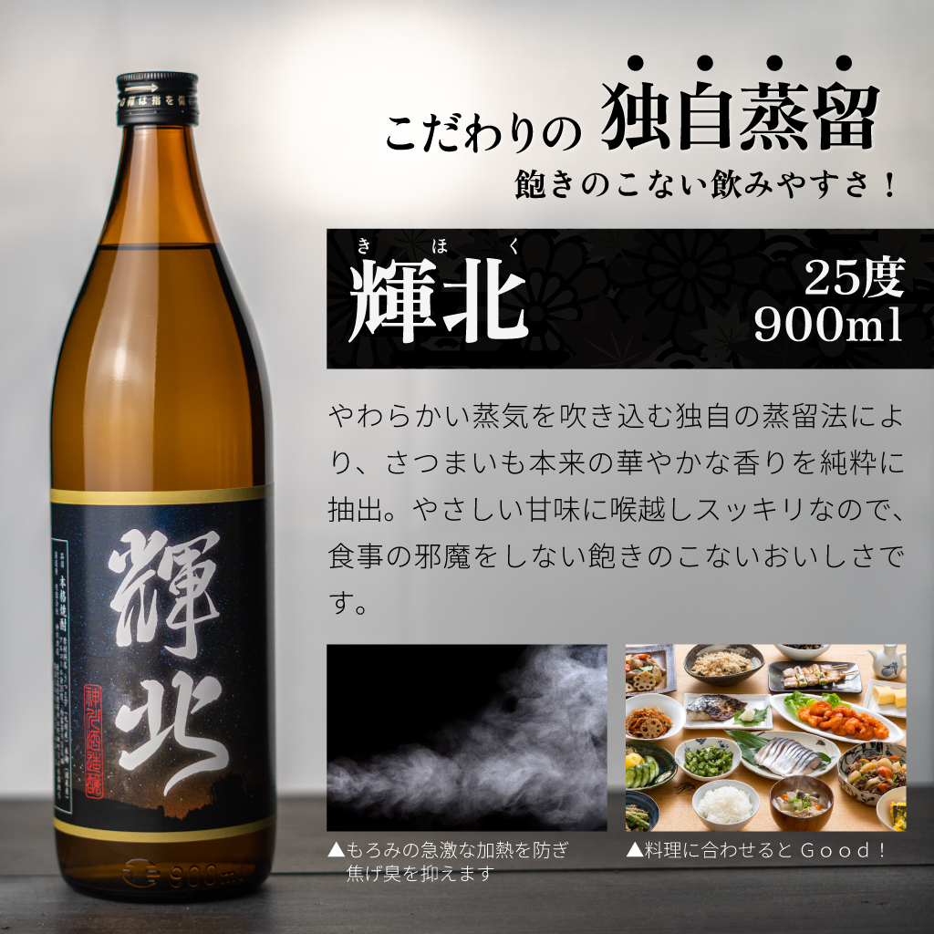 【超特急便】2212-1 鹿児島限定 芋焼酎 飲み比べセット25度 900ml×6本 神川酒造鹿児島県鹿屋市産 三浦屋オリジナル　KN083-002-01