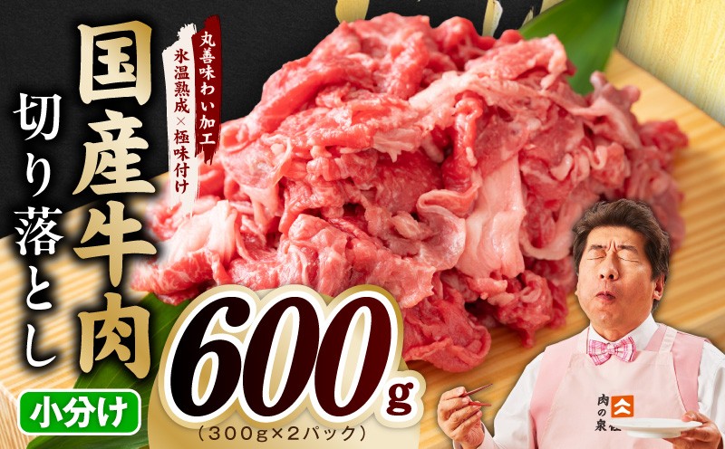 
                  【スピード発送】国産牛 切り落とし 600g 小分け 300g×2P【氷温熟成×極味付け 国産 牛肉 訳あり サイズ不揃い カレー 牛丼 野菜炒め 肉じゃが 家計応援】
                