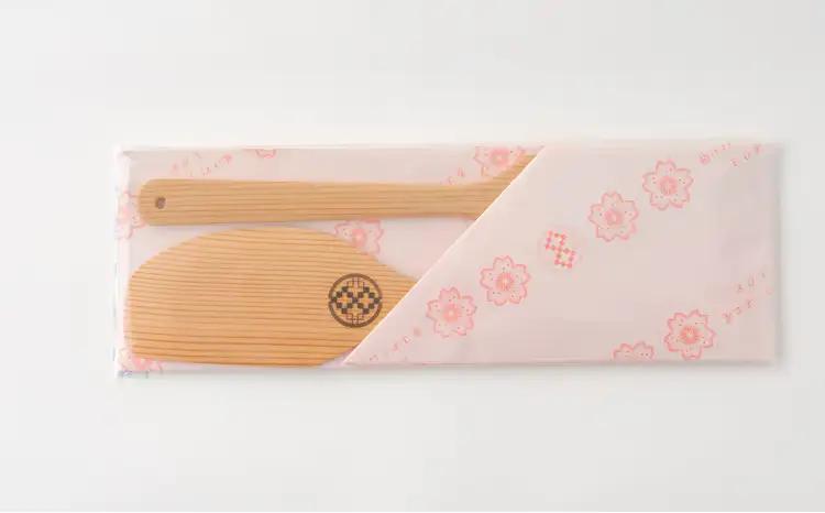 95P6001 【大館曲げわっぱ】料理へらセット【配送日指定不可】【曲げわっぱ工房E08】