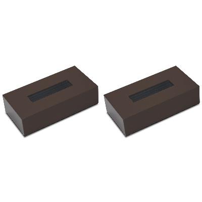 ふるさと納税 海南市 和歌山県海南市 ティッシュBOX カラー ブラウン 2個組 すっきりシンプルなティッシュケース