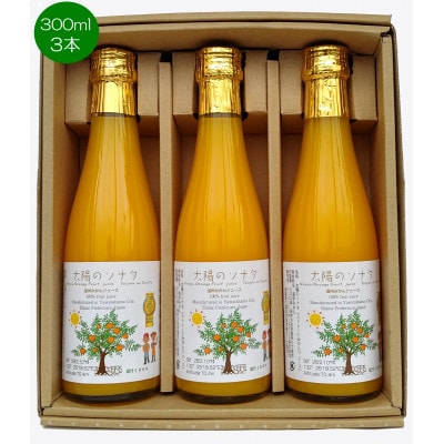 太陽のソナタ(温州おれんじジュース小3本入り)【C12−4】【1590370】
