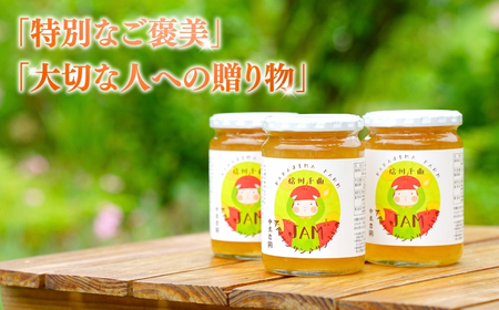 りんごジャム(サンふじ) 3個入り [中島農園] ｜ りんごジャム りんごジャム りんごジャム りんごジャム りんごジャム