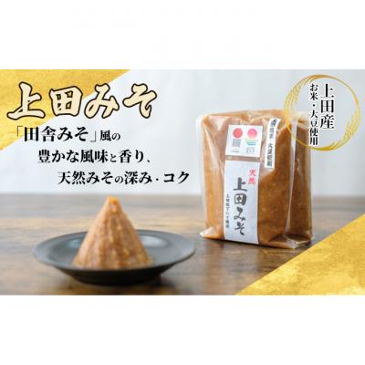 ふるさと納税 上田市 みそセット(大吟醸みそ1kg×1袋・上田みそ1kg×1袋) [54040584] |  | 03