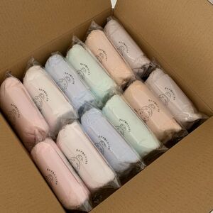 【おぼろタオル】専顔タオル12枚セット ピンク