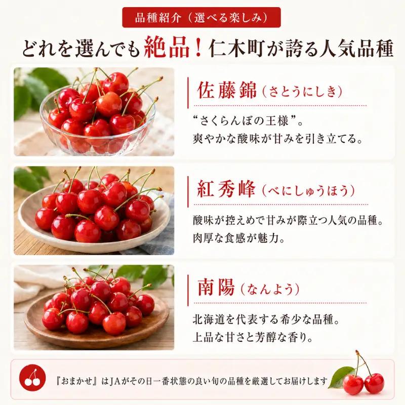 さくらんぼ 720g 佐藤錦 サクランボ
