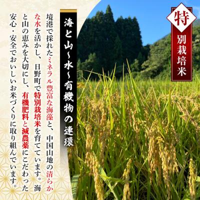 ふるさと納税 境港市 <令和7年産>特別栽培米!兎米-UMAI- コシヒカリ(10kg) |  | 02