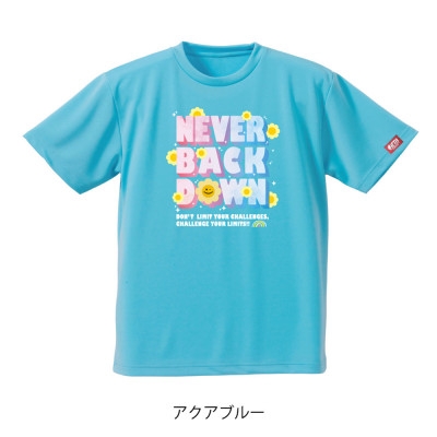 
                  JTTA公認　卓球ユニフォーム＜男女兼用(ドライ):150サイズ＞ネバーバックダウンB　アクアブルー【1658101】
                