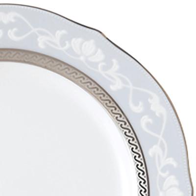 ふるさと納税 みよし市 ノリタケ【ハンプシャーゴールド&プラチナ】23cmアクセントプレートペア(色変り) |  | 02