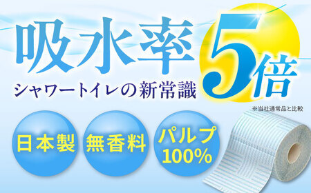 【北海道・沖縄・離島用】【全12回定期便】トイレットペーパー ダブル HOZO 17m 8ロール×8パック《豊前市》【大分製紙】 [VAA110]