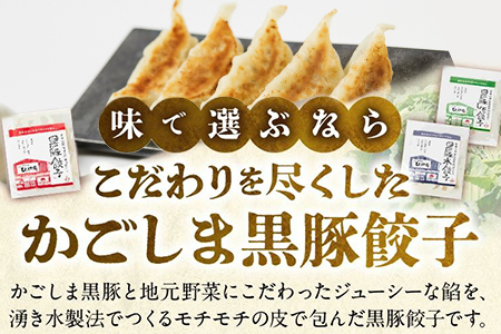 015-22 ひぃ坊家の黒豚餃子3種80個(タレ付）