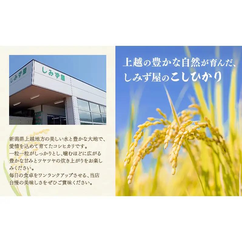 令和7年 新潟県 上越産 厳選米 コシヒカリ 10kg 10キロ しみず屋  上越市 板倉区 精米 こしひかり