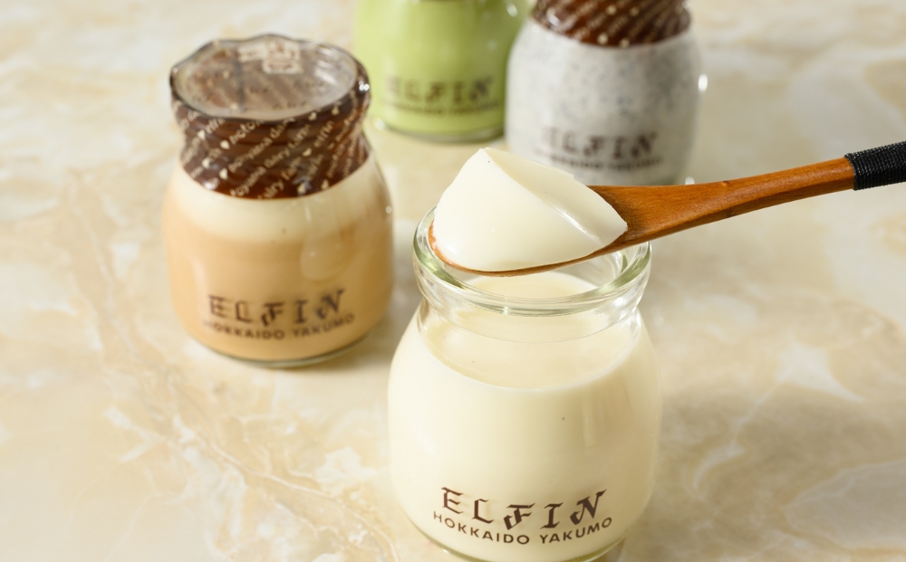 プリン4種セット100g×10個 　元山牧場直営店『ELFIN』