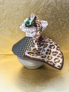 飛沫防止食器カバー《華姫（Ｒ）》1個　ゴールド AEQ0002
