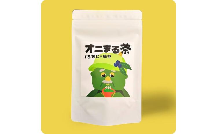 オニまる茶　農薬不使用・無添加 ティ―パックくろもじ緑茶　5袋セット【machi004-01】