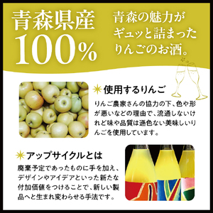シードル　辛口 9％ 750ml×1本（化粧箱付） りんごシードル NEP*ART CIDRE 【 辛口シードル 果実酒 青森 五所川原 ねぶた ねぷた アート アップサイクル 洋酒 酒 アートピース