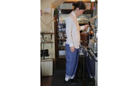 【Lサイズ】ボブソンペインターパンツ　デニム　インディゴカラー　ボブソンワーカーズ