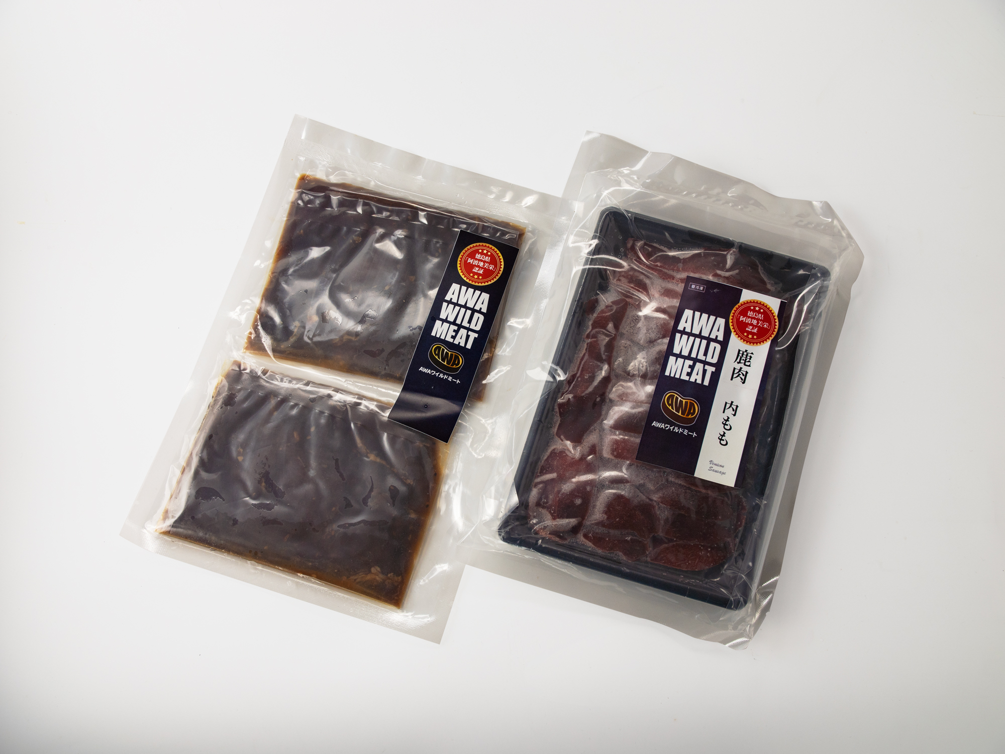 WM 鹿焼肉セット 鹿焼肉用タレ漬け 140g 鹿内もも肉スライス 200g 冷凍 【配送不可地域あり】※離島 ノヴィルフロンティア株式会社 セントラルキッチン《30日以内に出荷予定(土日祝除く)》│