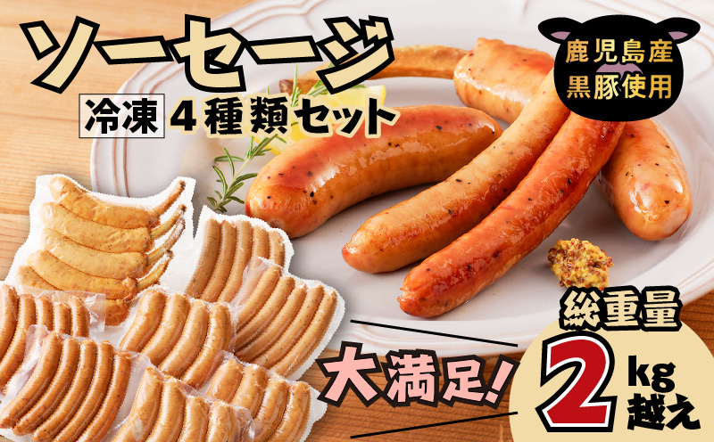 
大満足！ソーセージ4種類セット　K161-008
