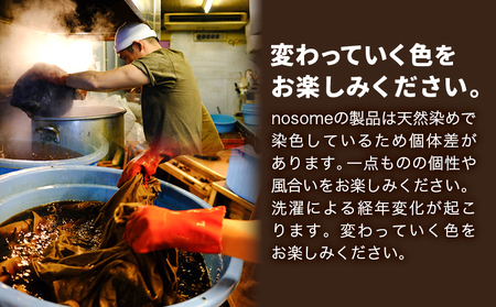 【S:サイズ】野の色を着る。温泉水・農業廃棄物で染色したショートスリーブゼッケン（Ｔシャツ）AI yellow 合同会社nosome 送料無料 服 ファッション インナー ギフト レディース メンズ 