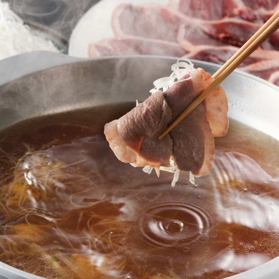 ＜アイガモの谷口＞「但馬鴨しゃぶ」3～4人前