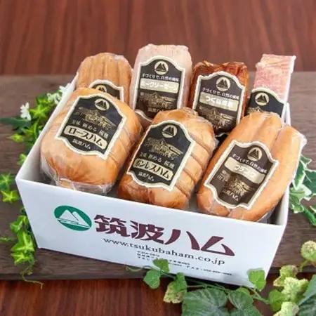銘柄豚「常陸の輝き」バラエティブロック7品(筑波ハム ハム・ベーコン・ソーセージ・焼豚) 茨城県産_肉 ハム 豚肉   肉 ソーセージ・ウインナー 豚肉   肉 ベーコン・サラミ 豚肉 _【配送不可地