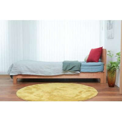 ふるさと納税 旭川市 旭川家具 MUKU工房オリジナル ムク ベッド セミダブル チェリー_03226