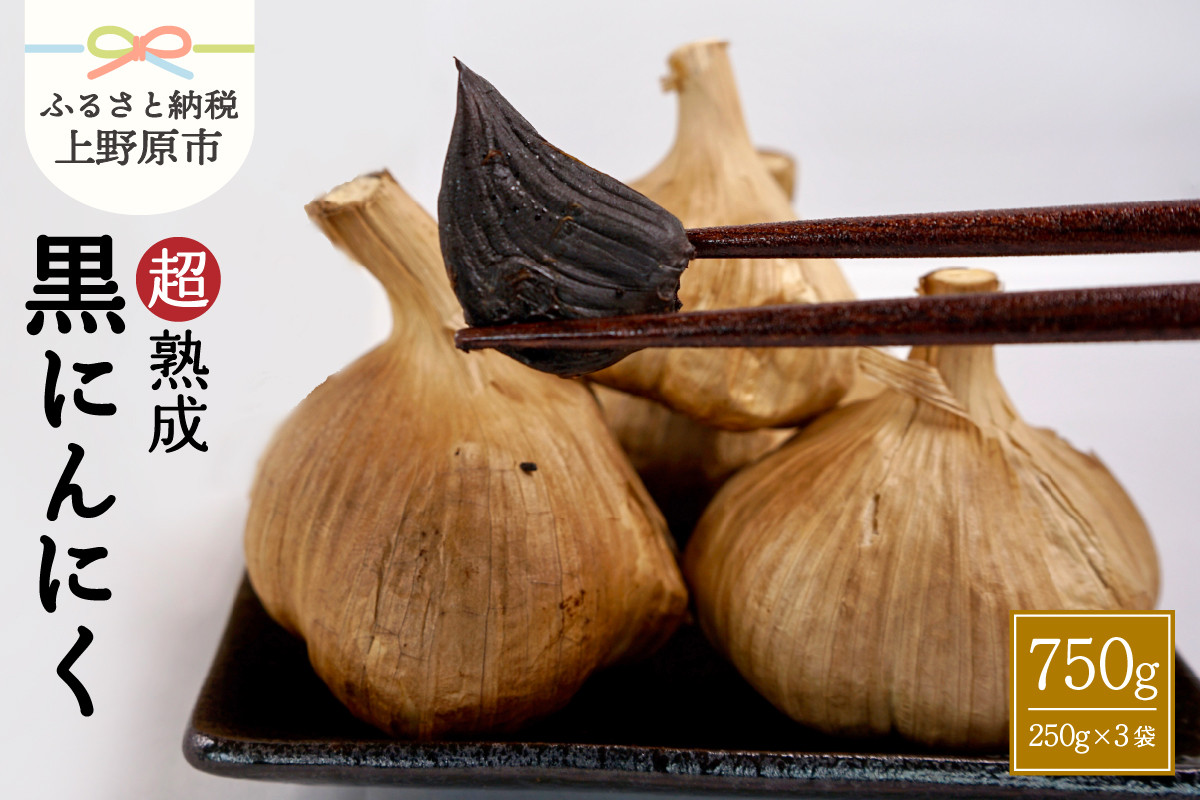 
            超熟成黒にんにく（250g×3袋）
          