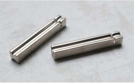 A11-32 有田焼 銀彩ナイフフォークレスト２個セット まるふく カトラリーレスト 箸置き はしおき ハシオキ スプーンレスト