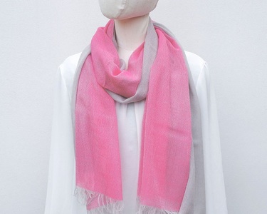 ストール　富士桜工房　KASANE（雪の下）