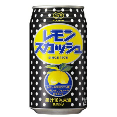 【ふるさと納税】不二家　レモンスカッシュ　缶350ml×24本_ レモンスカッシュ 不二家 飲料 メーカー ドリンク 人気 おすすめ 送料無料 缶 ブランド ロングセラー 炭酸 レモスカ ケース 贈答 ギフト プレゼント 【1261946】