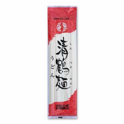 ふるさと納税 南会津町 奥会津　福島県民食　奈良屋の清鶴麺/(清鶴うどん200g×10束)×2箱