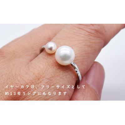 ふるさと納税 神戸市 あこや真珠イヤーカフ |  | 02