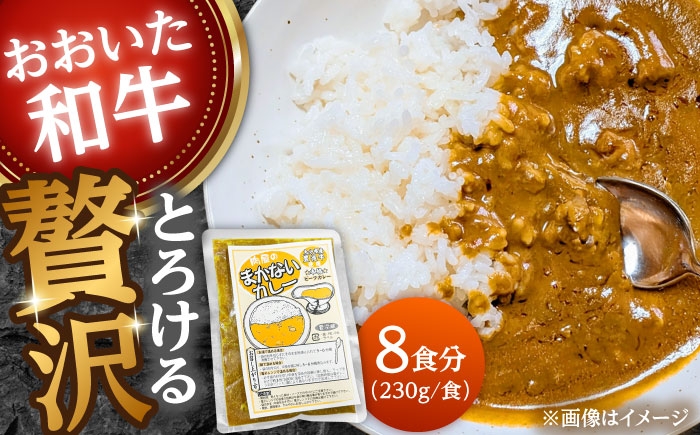 
                  肉屋のまかないカレー(230g×8パック)　日田市 / (株)吉野(デリカミート吉野) おおいた和牛 レトルト カレー 湯煎 かれー まかない 和牛カレー レトルトカレー 時短 おかず 夕食 温めるだけ [ARFE002]
                