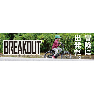 サカイサイクル キッズバイク ブレイクアウト・キッズBROK16 16インチ　フラットブルーグレー