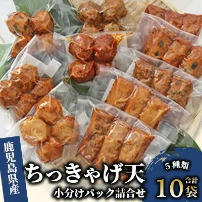 さつま揚げ ちっきゃげ天の小分けパック詰合せ10袋セット ちっきゃげ天 IB093-001 さつま揚げ さつま揚げ 