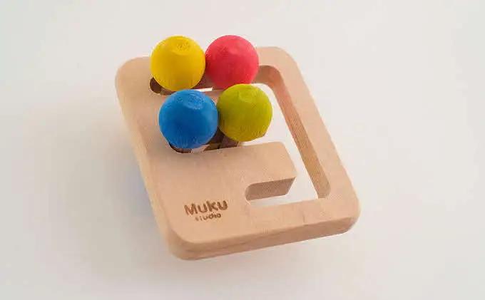 生まれてはじめて手にする木のおもちゃ! 「First Toy 4点セット」 玩具 工芸品 HNNM002