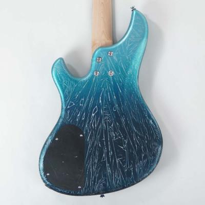 ふるさと納税 尼崎市 【国産エレキベース】Stem Ove4 Blue Drop　パッシブエレキベース/ハイエンドベース |  | 01