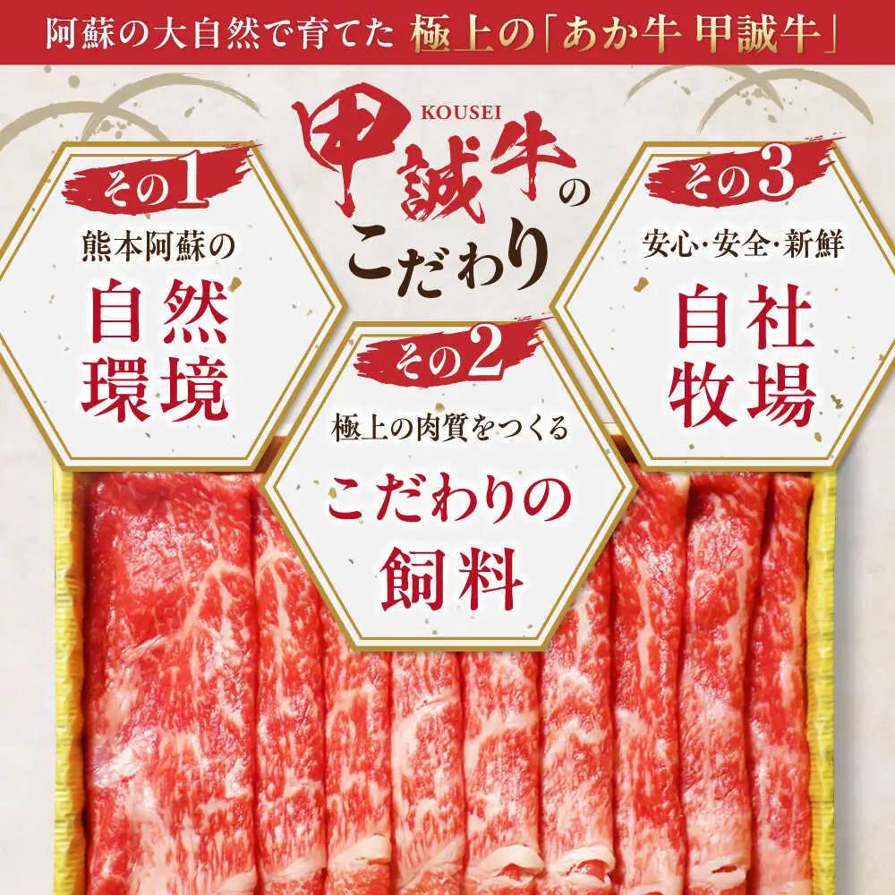 【全6回定期便】あか牛リブローススライス 約800g あか牛スライス赤牛[AYCQ049]